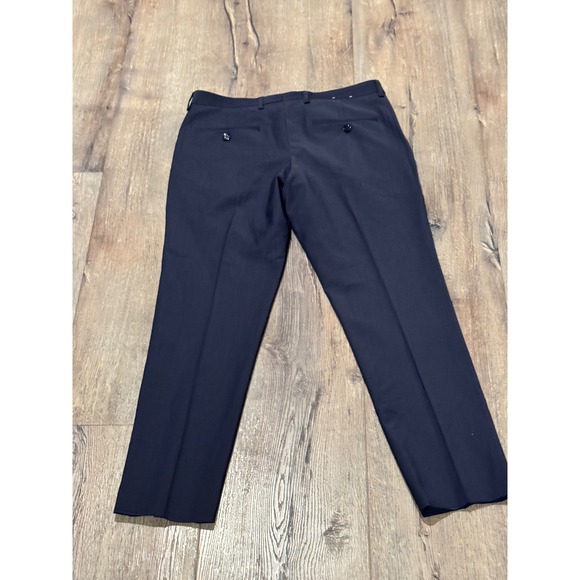 Express Mens Extra Slim Fit Dress Pants Navy Blue Size 29 x 30 - Picture 3 of 6
